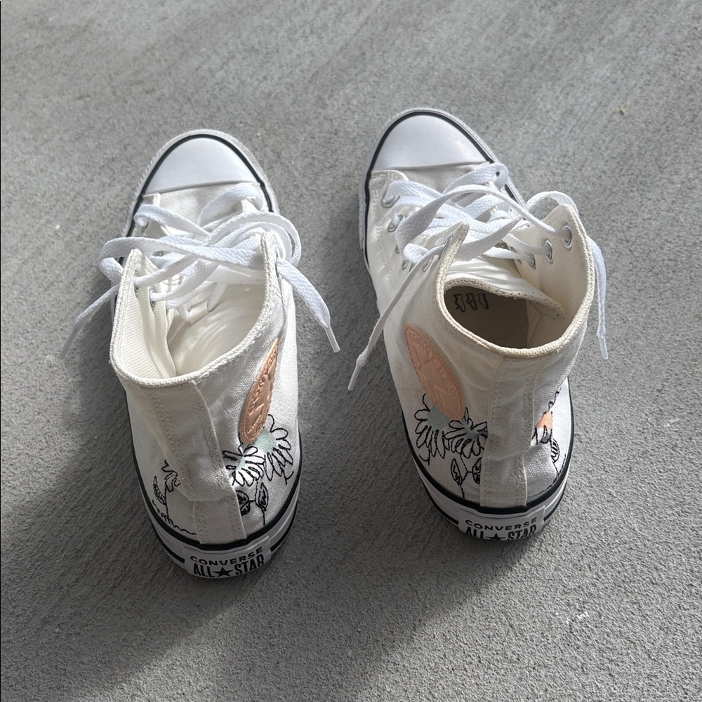 Converse women White Canvas Shoes - Picture 16 of 16